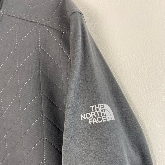 The North Face Ampere Thermic Jacket Mens size Medium Gray Full zip outdoor - Picture 12 of 16